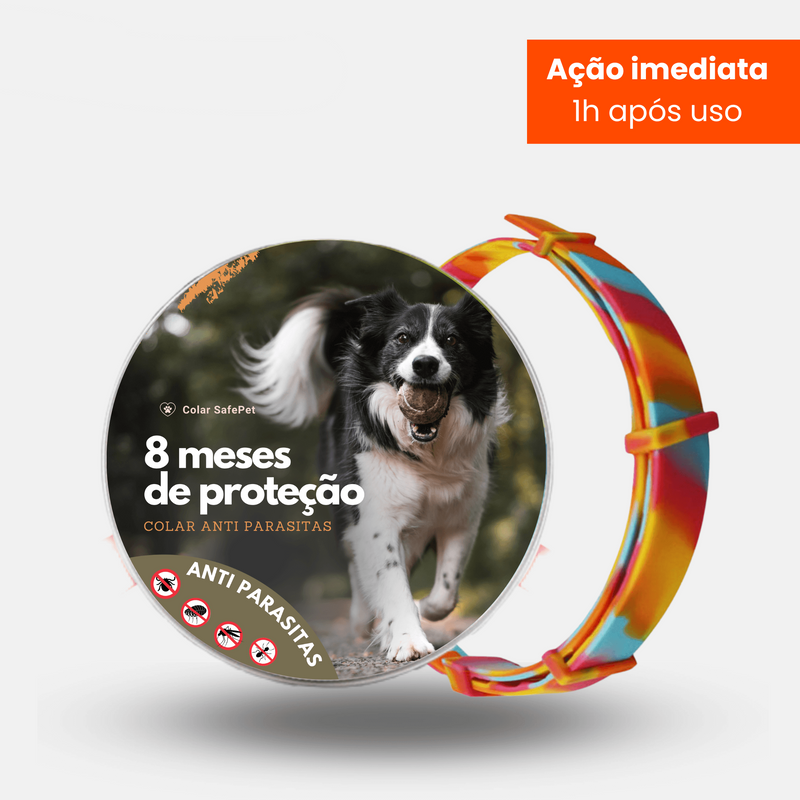 Colar Anti Pulgas e Carrapatos - NerdCorner