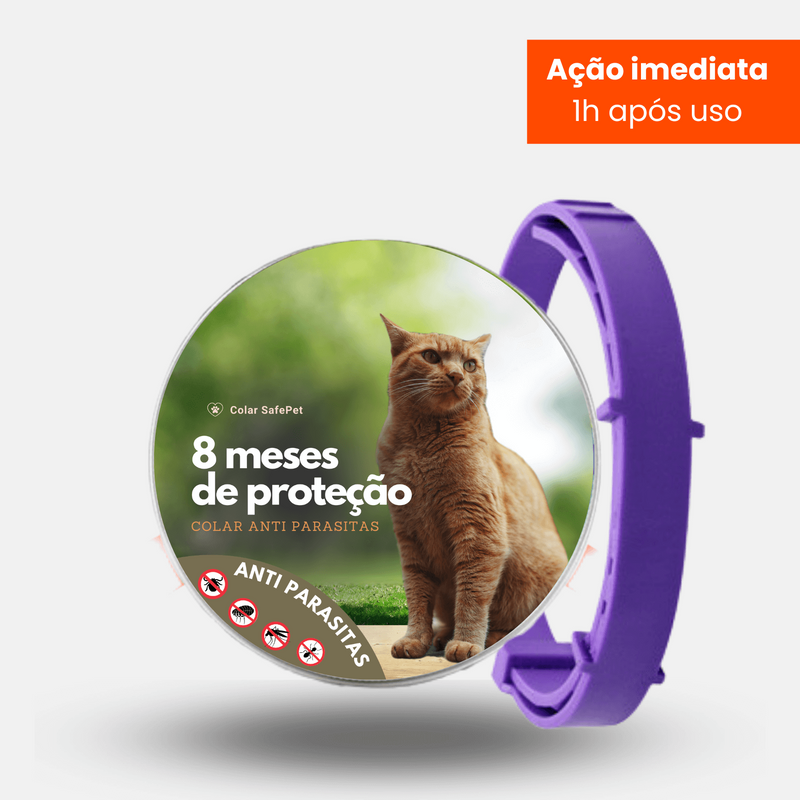Colar Anti Pulgas e Carrapatos - NerdCorner