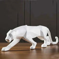Estátua de Leopardo em Resina - Tazzi