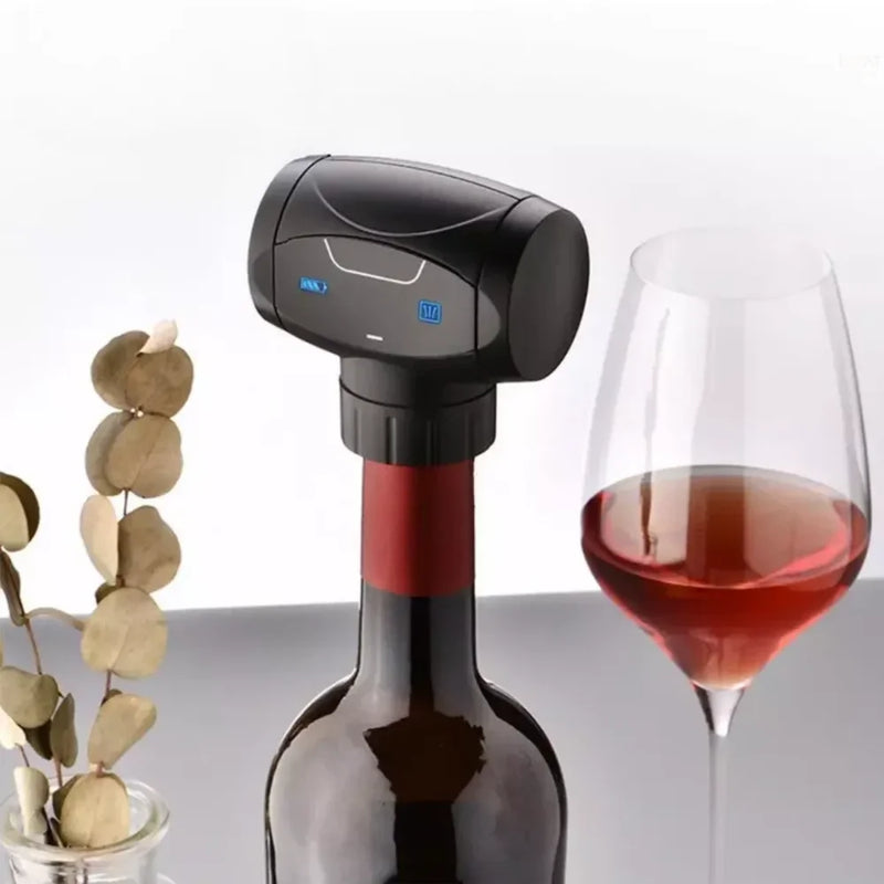 Abridor de Vinho Elétrico Tazzi™ - Rolha Elétrica