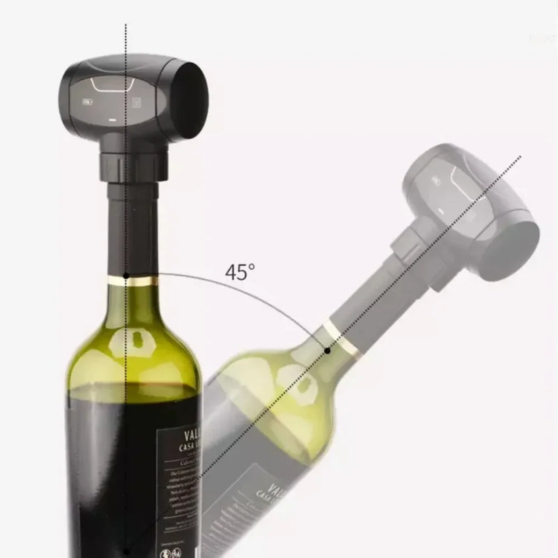 Abridor de Vinho Elétrico Tazzi™ - Rolha Elétrica