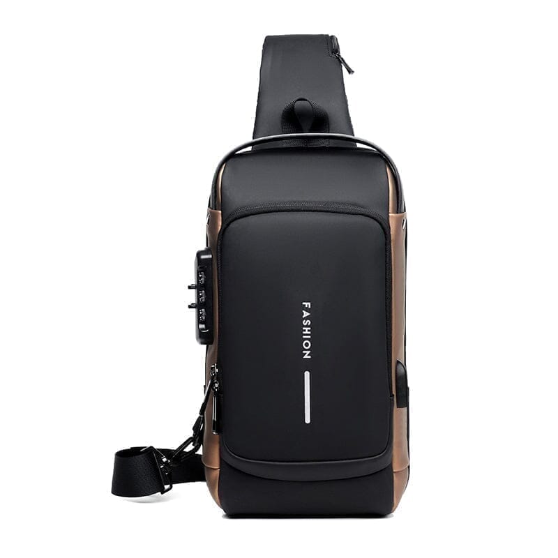 Mochila Anti-Furto com Senha USB Slim Bag - NerdCorner