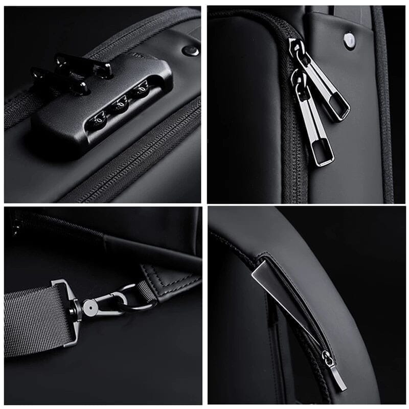 Mochila Anti-Furto com Senha USB Slim Bag - NerdCorner