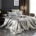 Conjunto de Cama em Seda 4 Peças - Tazzi