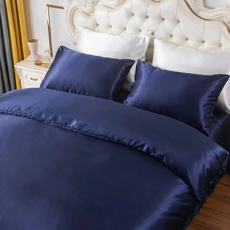 Conjunto de Cama em Seda 4 Peças - Tazzi