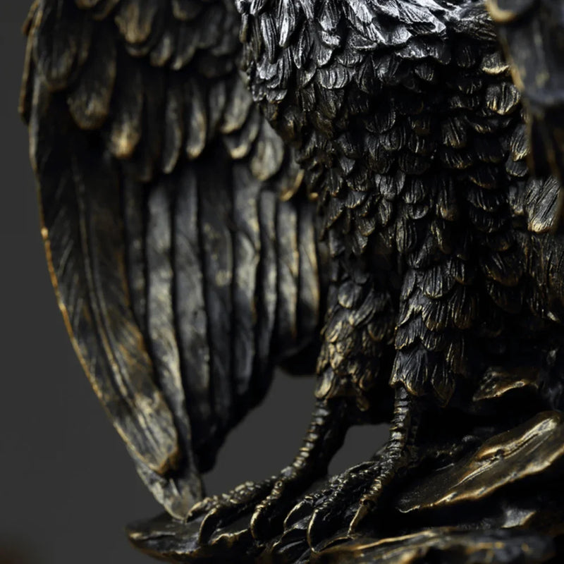 Escultura Águia Nórdica - Tazzi