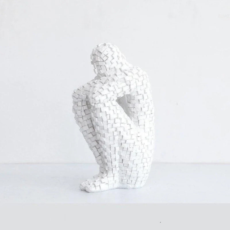 Escultura Homem Pensador - Tazzi