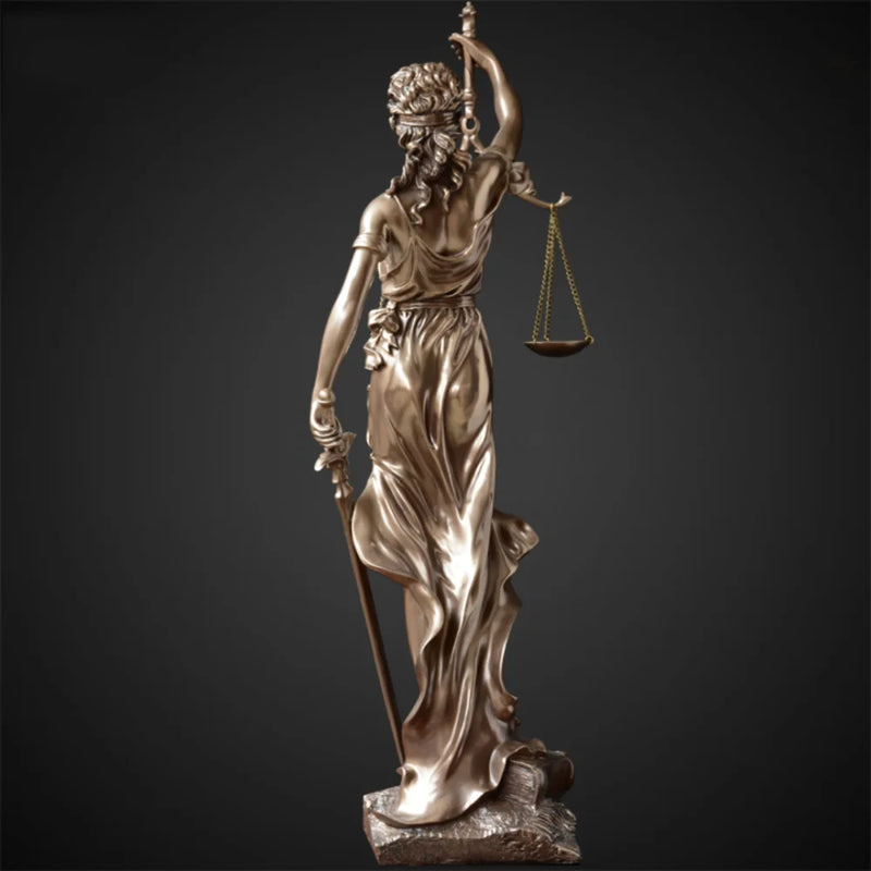 Escultura Themis Deusa da Justiça - Tazzi
