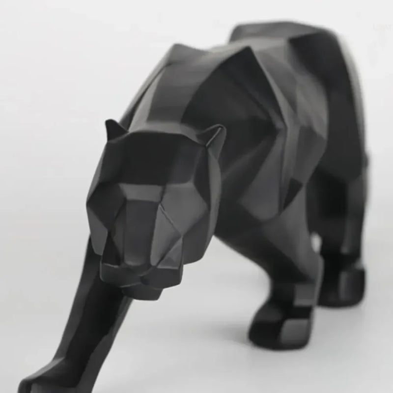 Estátua de Leopardo em Resina - Tazzi