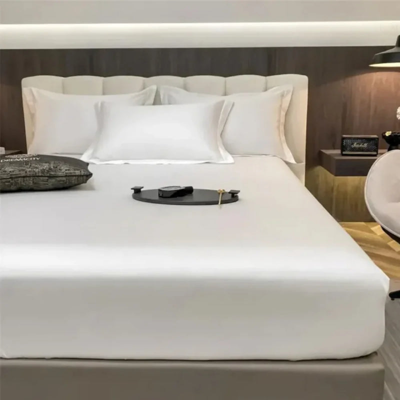 Jogo de Cama em Seda com 4 Peças -  Tazzi