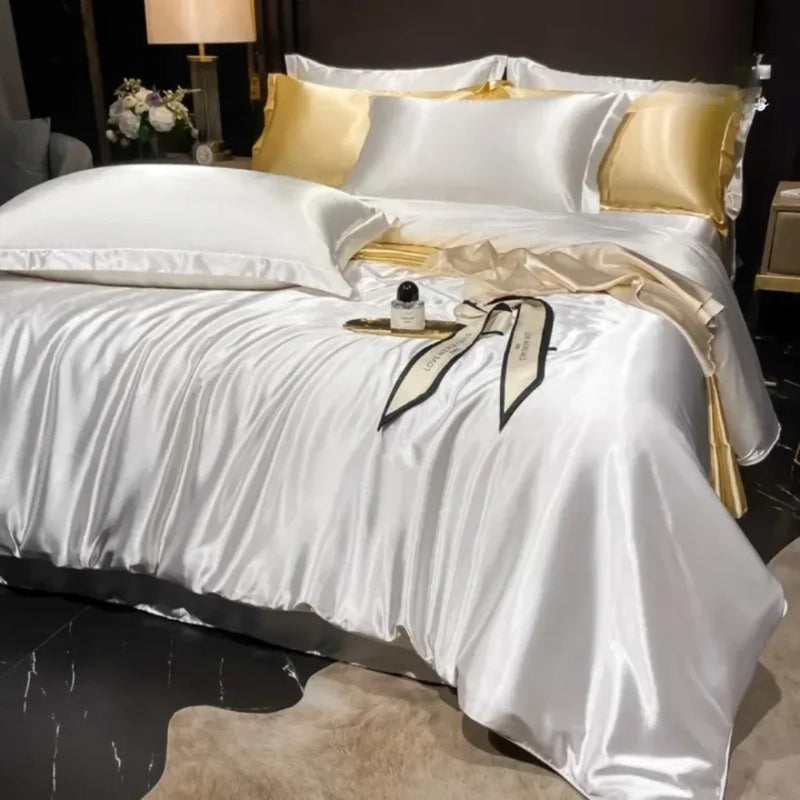 Jogo de Cama Paris em Seda 4 Peças - Tazzi