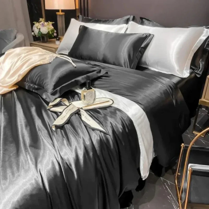 Jogo de Cama Paris em Seda 4 Peças - Tazzi
