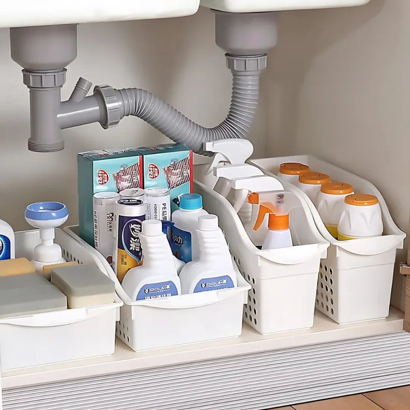 Organizador de Armário Multiuso para Cozinha - Tazzi