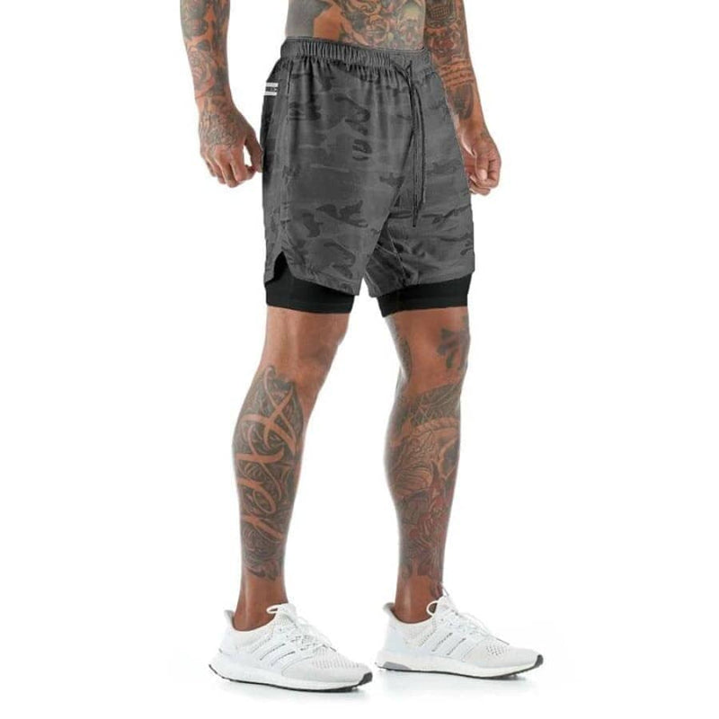 Shorts Para Treino 2 em 1 Esporte Air Effect - NerdCorner