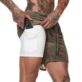 Shorts Para Treino 2 em 1 Esporte Air Effect - NerdCorner